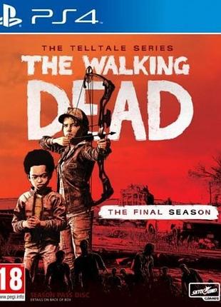 Дисковая версия игры the walking dead: the final season ps4 б/у