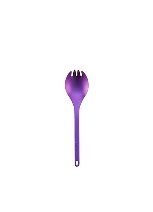 Ложка-виделка snow peak titanium spork sct-004pr (колір purple)