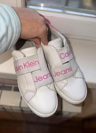 Кеди calvin klein jeans 38 р ( 24,5 см )