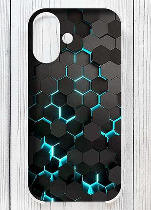 Чохол з потовщеними кутами на iphone 17 соти 3d (принт 357)