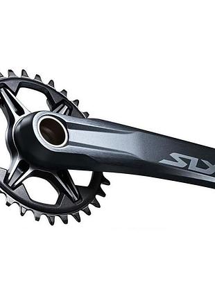 Шатуни shimano fc-m7120 slx, hollowtech ii 170мм, 34т (507120)