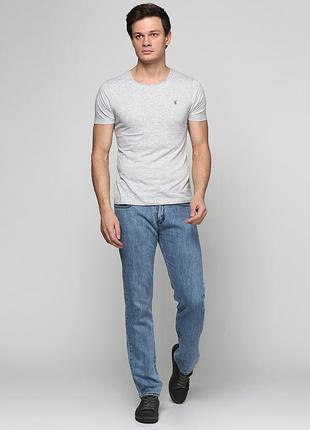 Джинсы мужские синие cerruti 129884