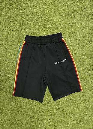Шорти palm angels classic logo track shorts black