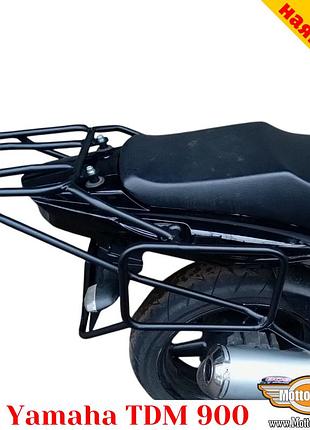 Yamaha tdm 900 цельносварная багажная система для текстильных сумок или алюминиевых кофров