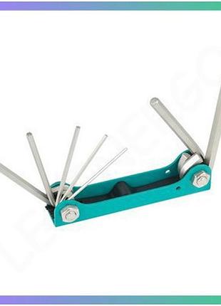 Набір складаних шестигранних ключів pro'skit 8pk-021n інструмент для ремонту та монтажу ключі шестигранні