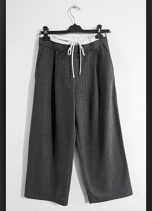 Брюки широкие zara
