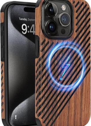 Панель zzdzz для iphone 15 pro коричневый