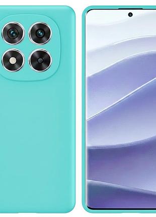 Чехол fiji full soft premium для poco x7 противоударный бампер с микрофиброй mint