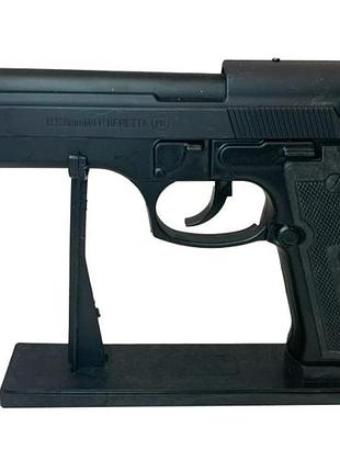 Зажигалка пистолет револьвер "beretta " на подарок мужчине