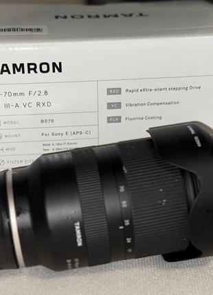 Обʼєктив tamron 17-70mm f/2.8 di iii-a vc rxd