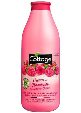 Cottage creme de framboise молочко для душу 750 мл