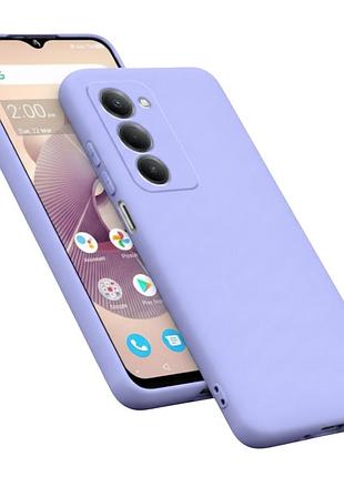 Чехол fiji full soft premium для xiaomi redmi 15 противоударный бампер с микрофиброй violet