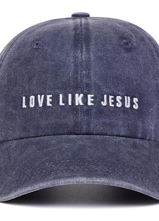 Кепка / бейсболка love like jesus