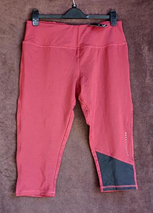 Капри женские спортивные,  бордо, l, eur 44-46