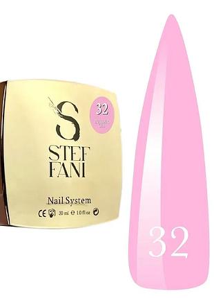 Гель для моделювання steffani builder gel gel 32 (світлий рожевий), 30ml