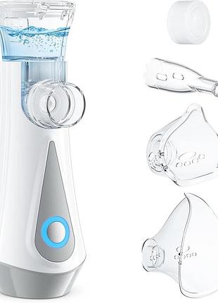 Портативный ингалятор небулайзер jossis jm-06802 ultra silent mesh nebulizer (сток европа) 🌬️💙