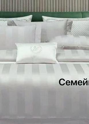 Комплект постельного белья, семейный 150х210 серый no brand 22886