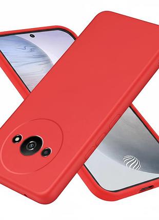 Чехол fiji full soft premium для xiaomi redmi a3x противоударный бампер с микрофиброй red