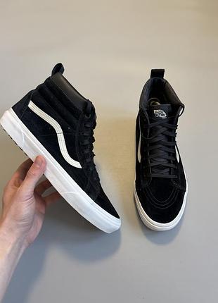 Кеды vans sk8hi mte black knu skool half cab 44(28.5cm)