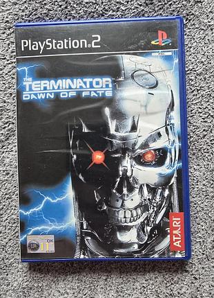 Terminator dawn of fate ,лицензия,eng,б/у, ps2 playstation 2