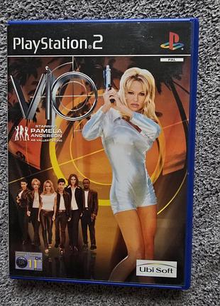 Vip starring pamela anderson as vallery ,лицензия,eng,б/у, ps2 playstation 2