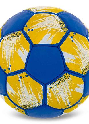 Мяч футбольный ballonstar chelsea fb-0047-804 №5 pu синий-желтый