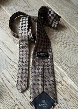 Шовкова краватка lanvin paris (оригінал)