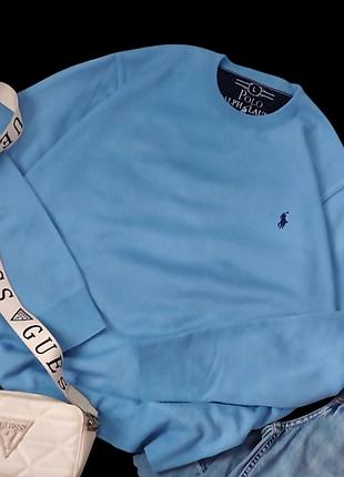 Джемпер голубой polo 5