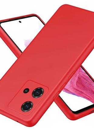 Чехол fiji full soft premium для motorola edge 40 neo противоударный бампер с микрофиброй red