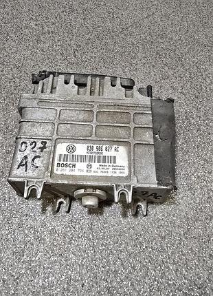 Блок управления двигателем vag volkswagen polo ( 030906027ac bosch)