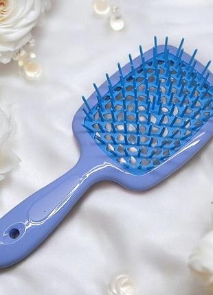 Щетка для волос superbrush plus (hellow comb) в коробке. оригинальное качество, продувная щетка.