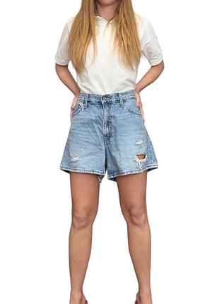 Levis жіночі шорти джинсові  мом р.s/м