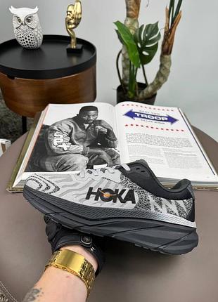 💎мужские кроссовки hoka challenger art 7 light grey black
