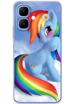 Чохол силіконовий з картинкою на tecno spark go 2 (літл поні, my little pony)