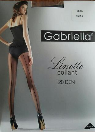 Елегантні колготки зі швом ззаду