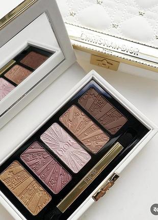 Різдвяна палетка тіней dior palette couture