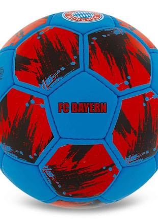Мяч футбольный ballonstar bayren fb-0047-807 №5 pu голубой-красный