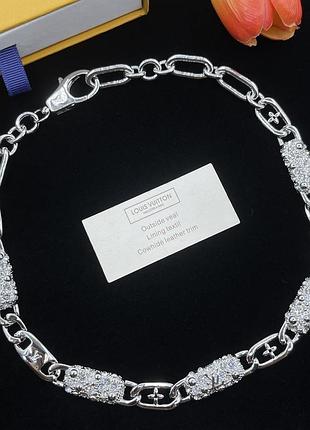 Ланцюг луї віттон crystal links choker преміум'якість
