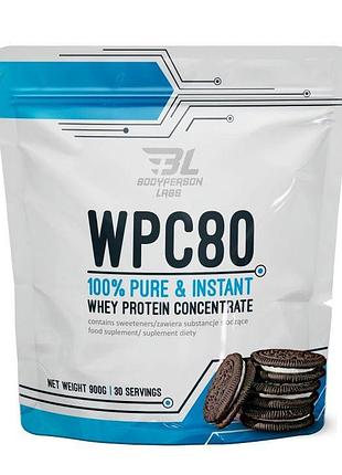 Сывороточный протеин wpc80 - 900 г, oreo для роста мышц