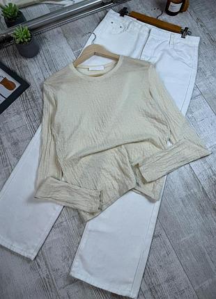 Хлопковый лонгслив от nicole farhi