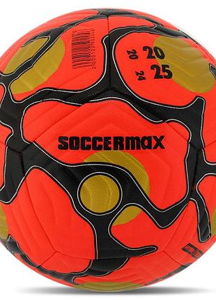 Мяч футбольный hybrid soccermax fb-4364 №5 pu цвета в ассортименте