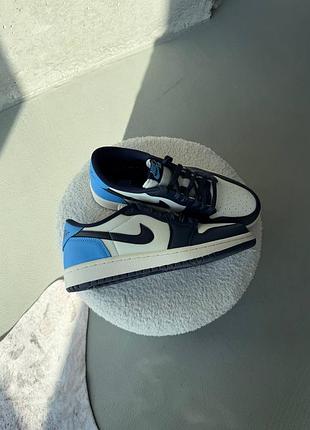 Air jordan 1 retro low og obsidian/university blu
