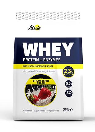 Whey - 900g strawberry cream