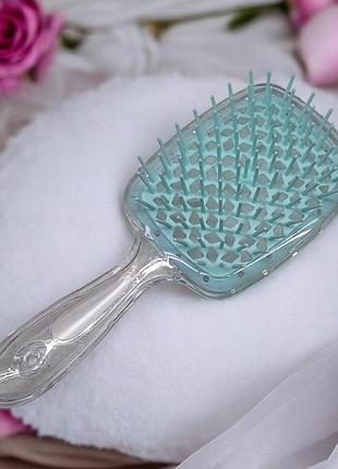 Щетка для волос superbrush plus (hellow comb) в коробке. оригинальное качество, продувная щетка.