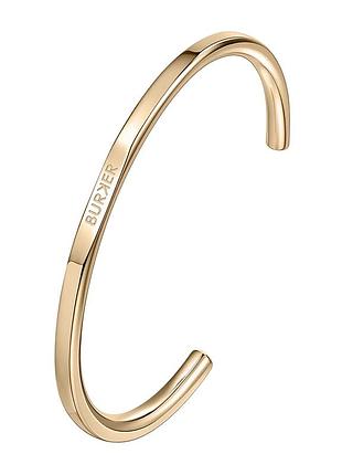 Браслет золотистый жесткий burker violet bracelet gold