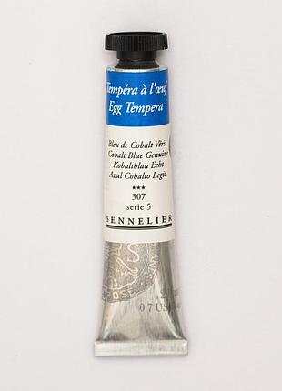 Темперна фарба sennelier, професійна, 21 мл, s5 - cobalt blue genuine