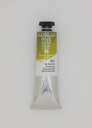 Олійная краска rive gauche 40ml - golden green