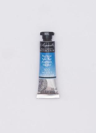 Акварельная краска l'aquarelle sennelier, 10 мл, s1 - королевская синяя (royal blue)