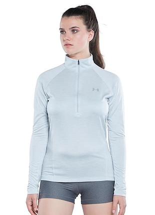 Жіночий легенький бірюзовий лонгслів від under armour