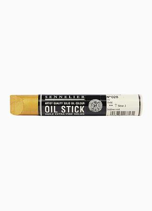Фарба олійна у формі пастели sennelier oil stick, 38 мл, s2, золотий (gold)